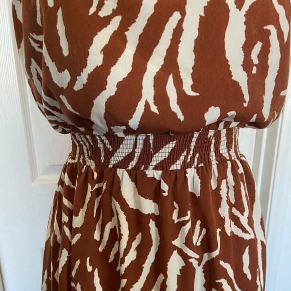 “HELOISE” Zebra print tube maxi dress - Picture 6 of 10